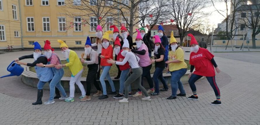 Team der PVS Sta.Christiana / Die fleißigen Zwerge der PVS