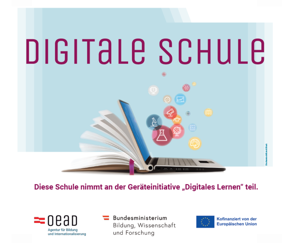 Plakette "Digitale Schule"