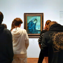 Die 4. Klassen besuchen die Albertina